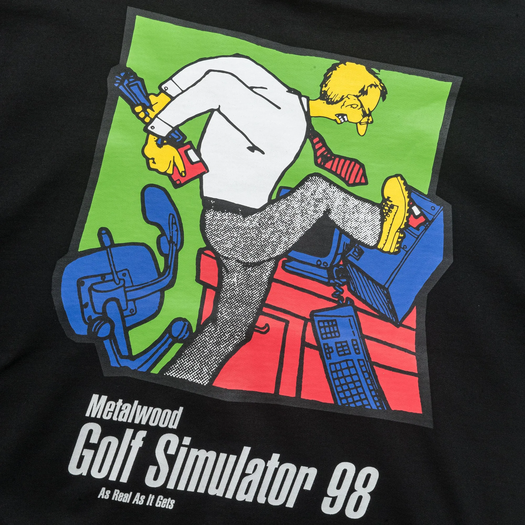 Simulator 98 Hooded Sweatshirt - Black
