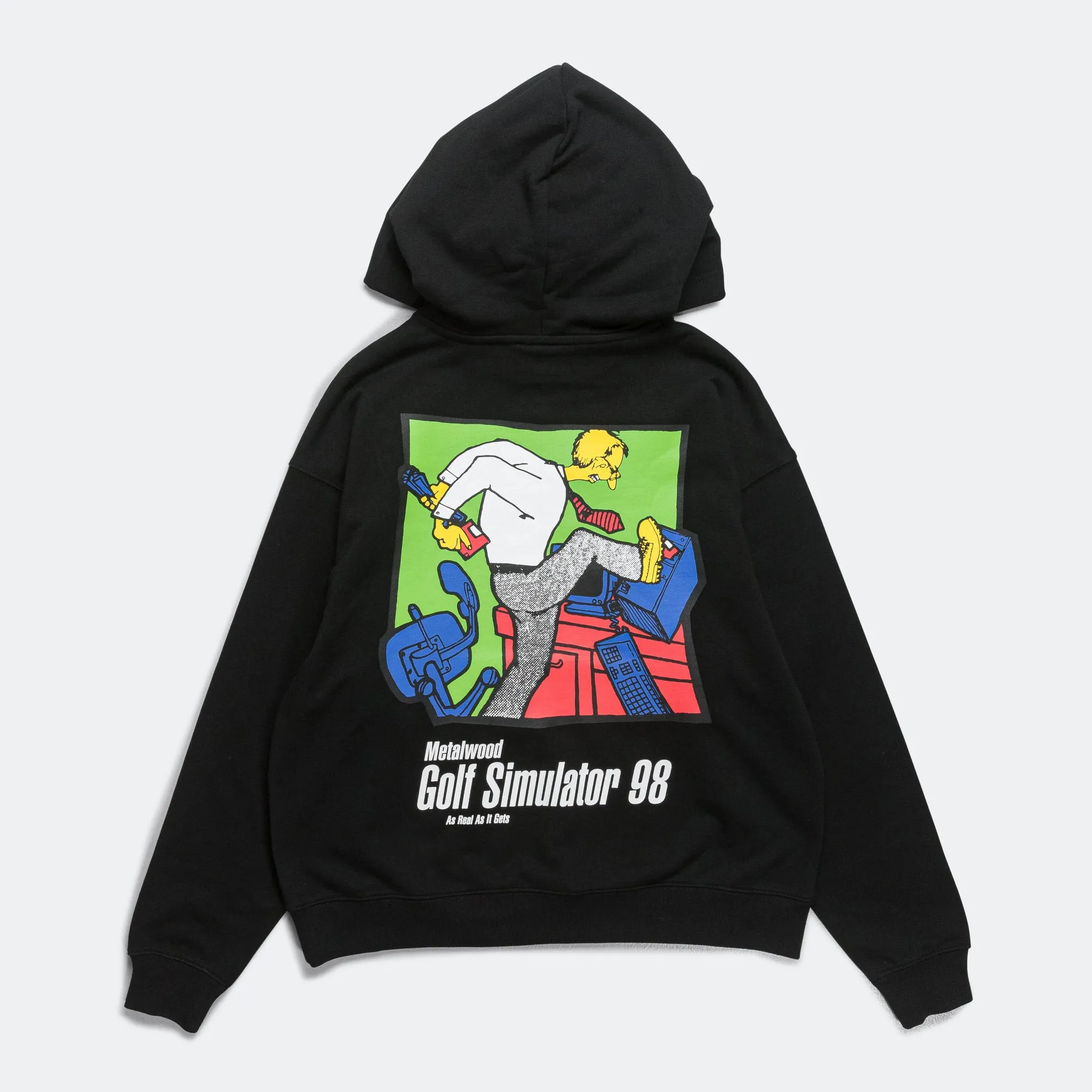Simulator 98 Hooded Sweatshirt - Black