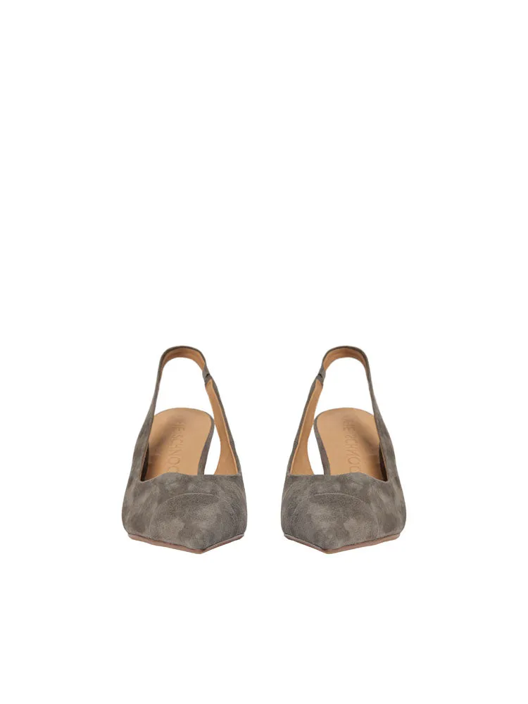 Sofie Schnoor Slingback Heels Warm Grey