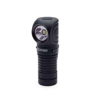 SPERAS M2R-35 90º Rechargeable EDC Light with OSRAM LED & 1200 Lumens