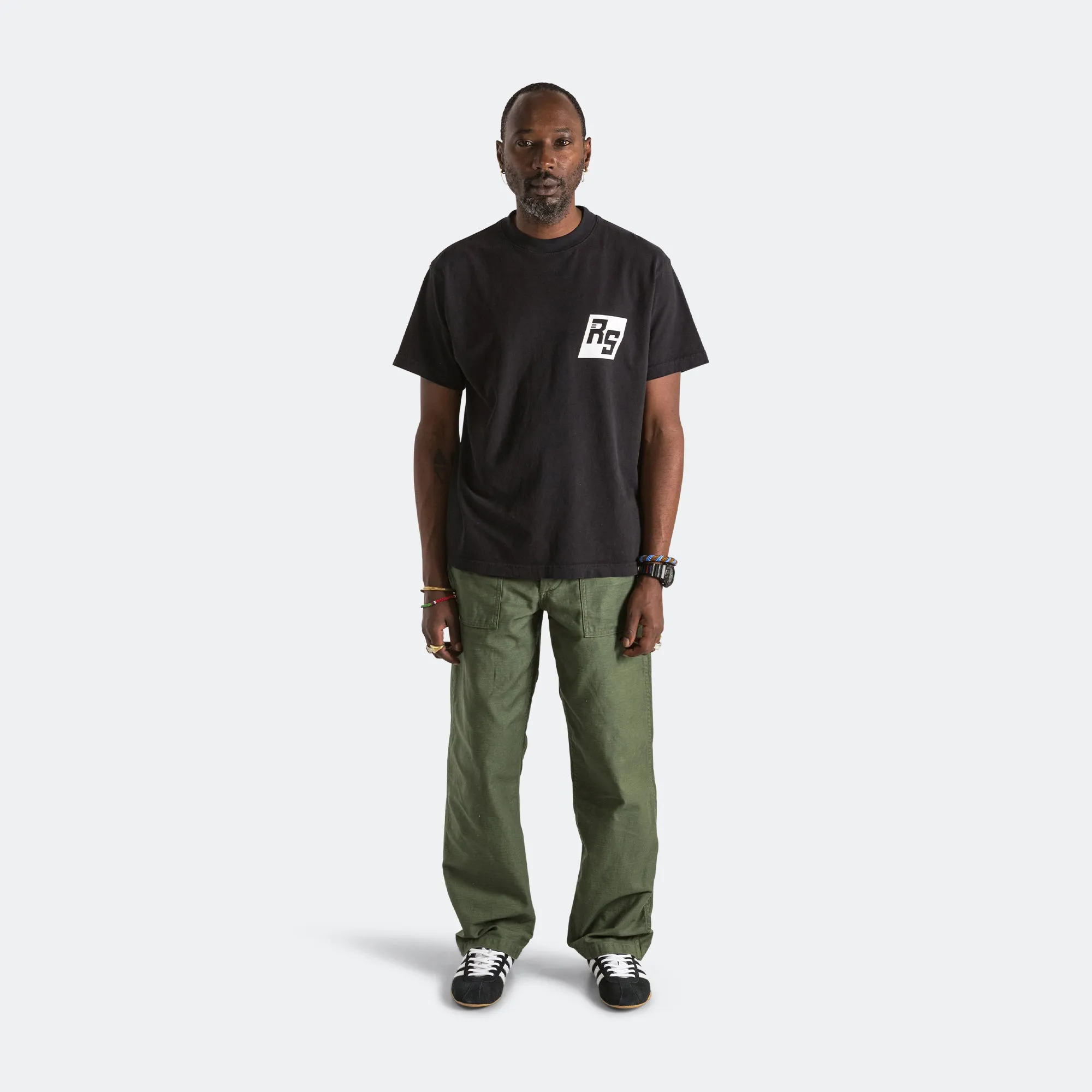 SS T-Shirt x Race Service - Faded Black