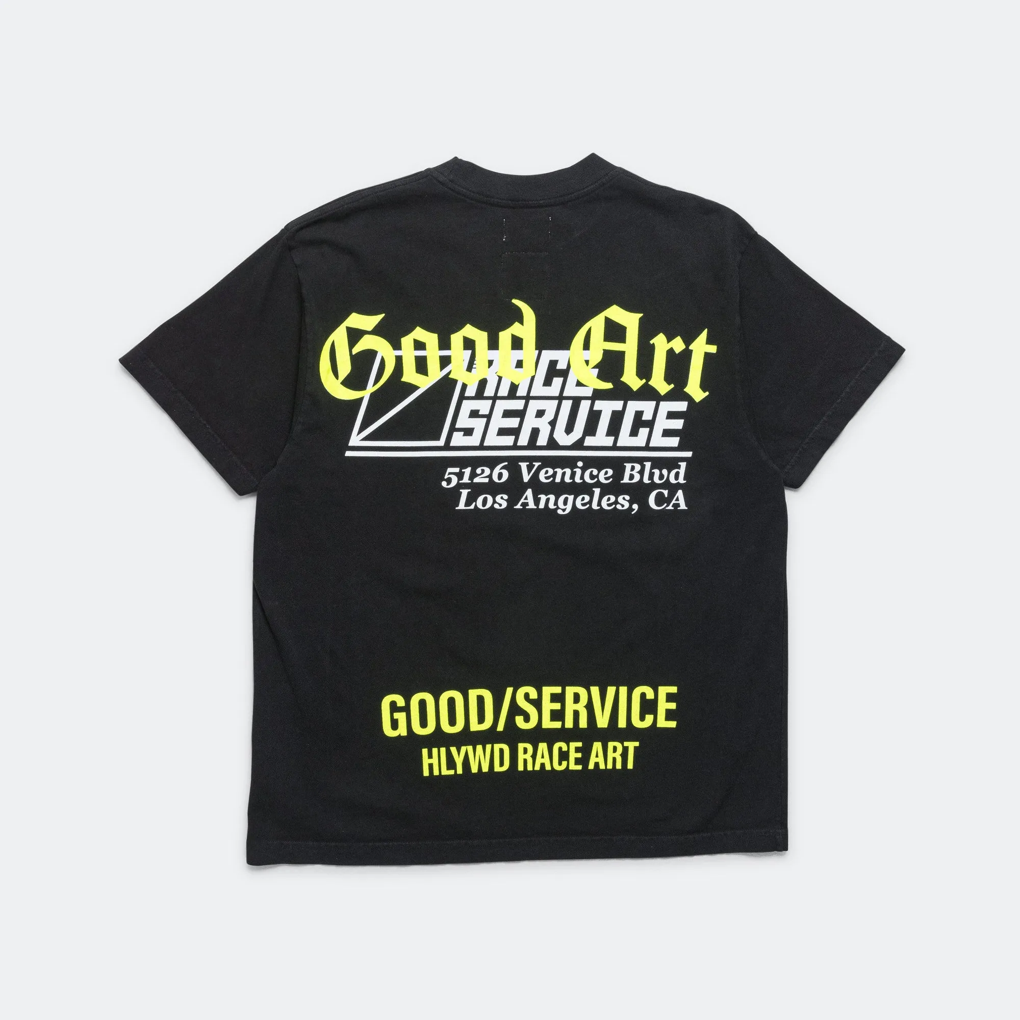 SS T-Shirt x Race Service - Faded Black