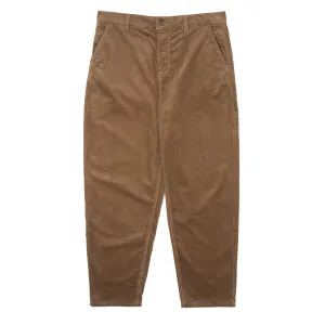 Sunspel Womens Corduroy Trousers Dark Camel