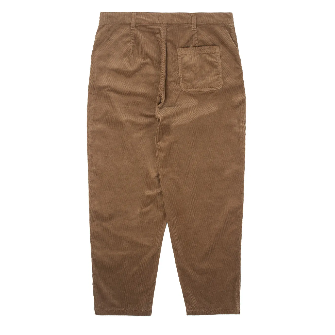 Sunspel Womens Corduroy Trousers Dark Camel