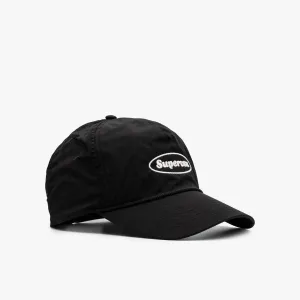 Supervsn Oval Stamp Logo Camp Hat / Black