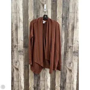 Sweater Cardigan By Athleta In Brown, Size: Xs