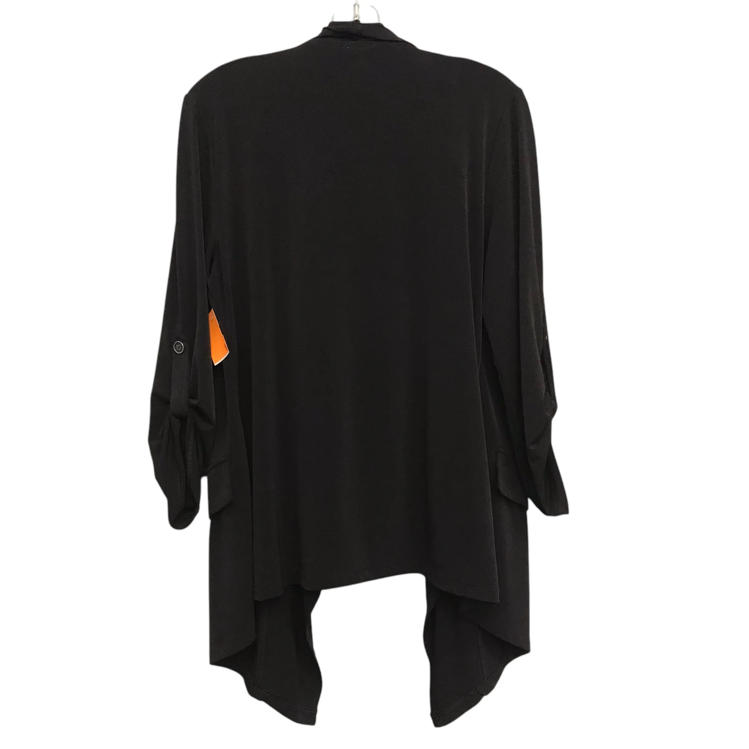 Sweater Cardigan By Chicos In Black, Size:M