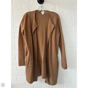 Sweater Cardigan By J. Crew In Brown, Size: S