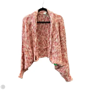 Sweater Cardigan By J. Jill In Multi-colored, Size: L