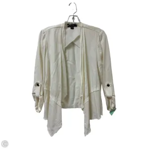 Sweater Cardigan By Karen Kane In Cream, Size: Xs