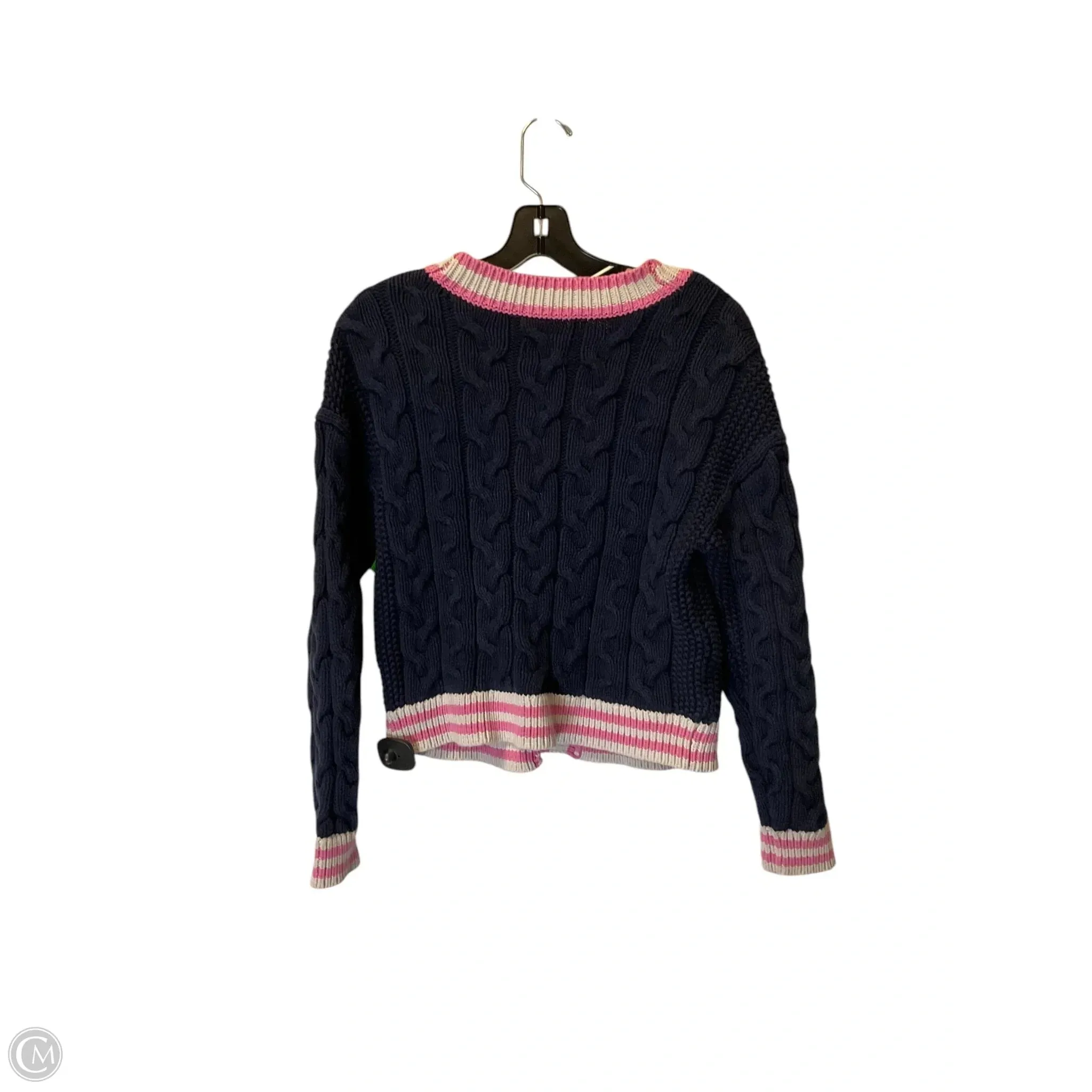 Sweater Cardigan By Maeve In Blue, Size: S