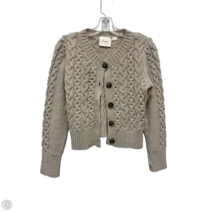 Sweater Cardigan By Maeve In Cream, Size: S