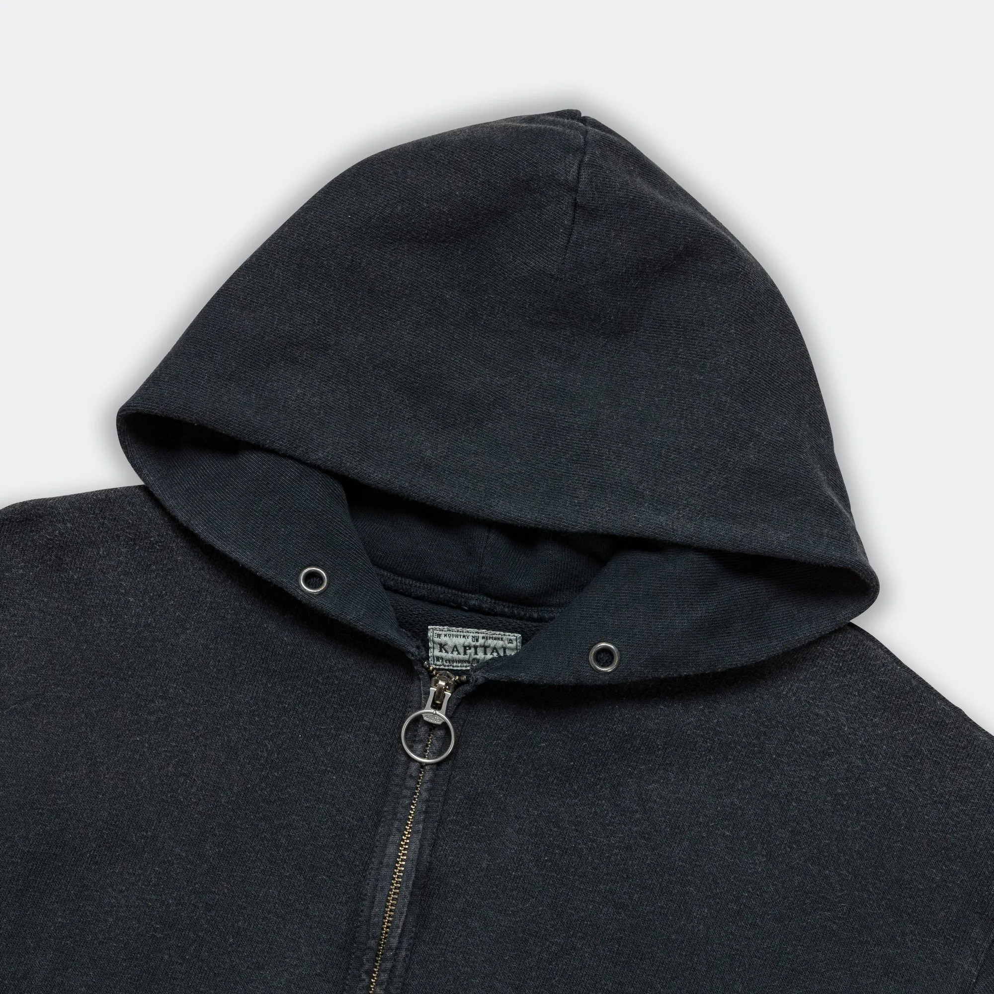 SWT Knit ZIP-UP GYM Parka - Black