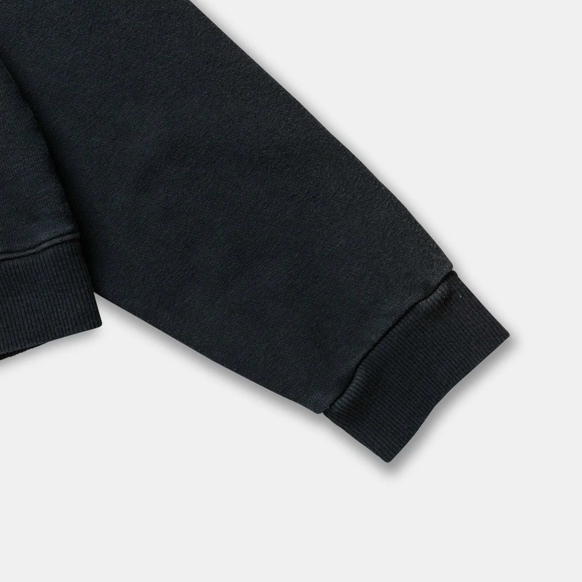 SWT Knit ZIP-UP GYM Parka - Black