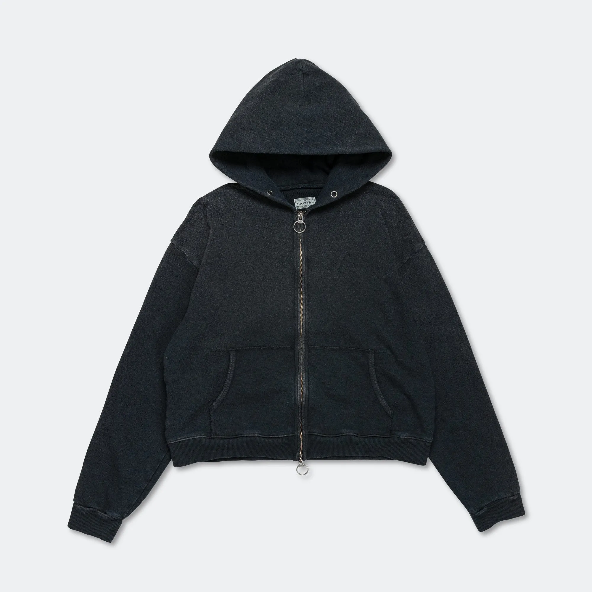 SWT Knit ZIP-UP GYM Parka - Black