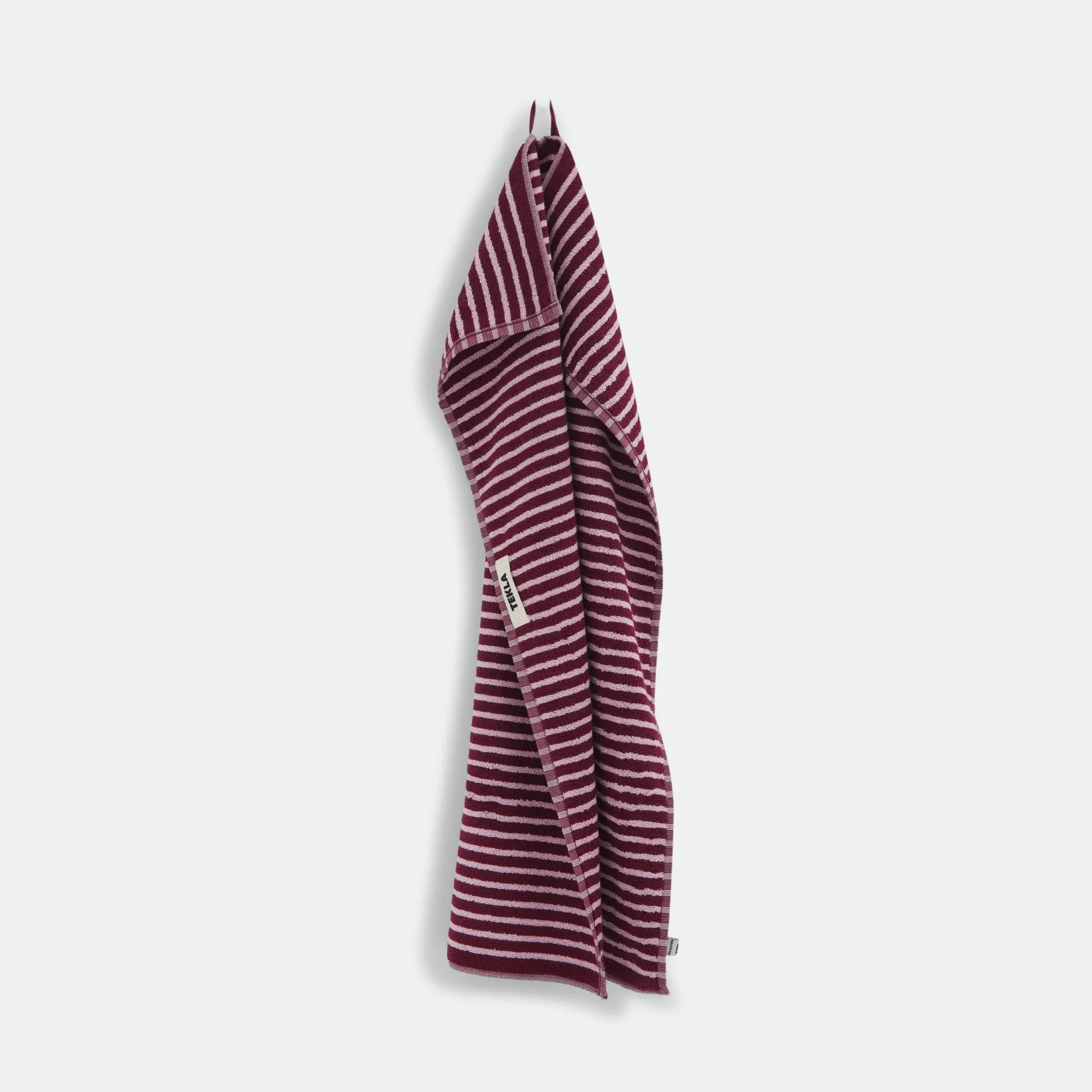 Terry Towel - Red & Rose
