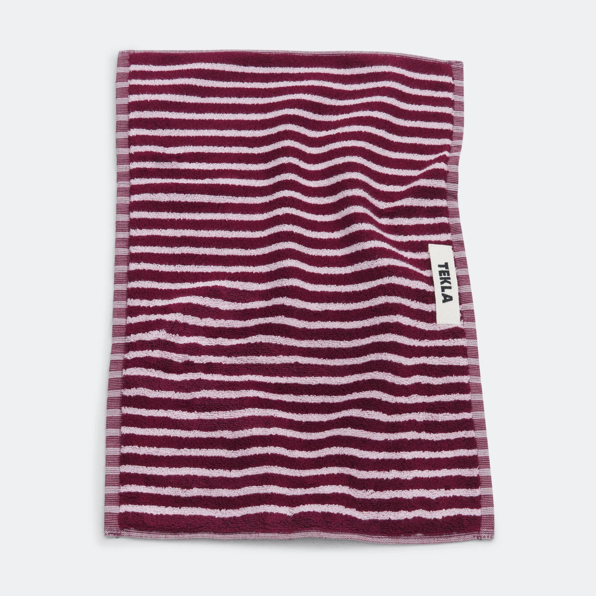 Terry Towel - Red & Rose