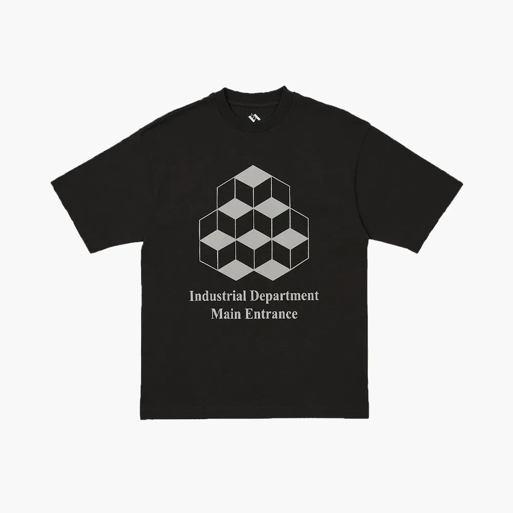 The Trilogy Tapes Industrial Department T-Shirt / Black
