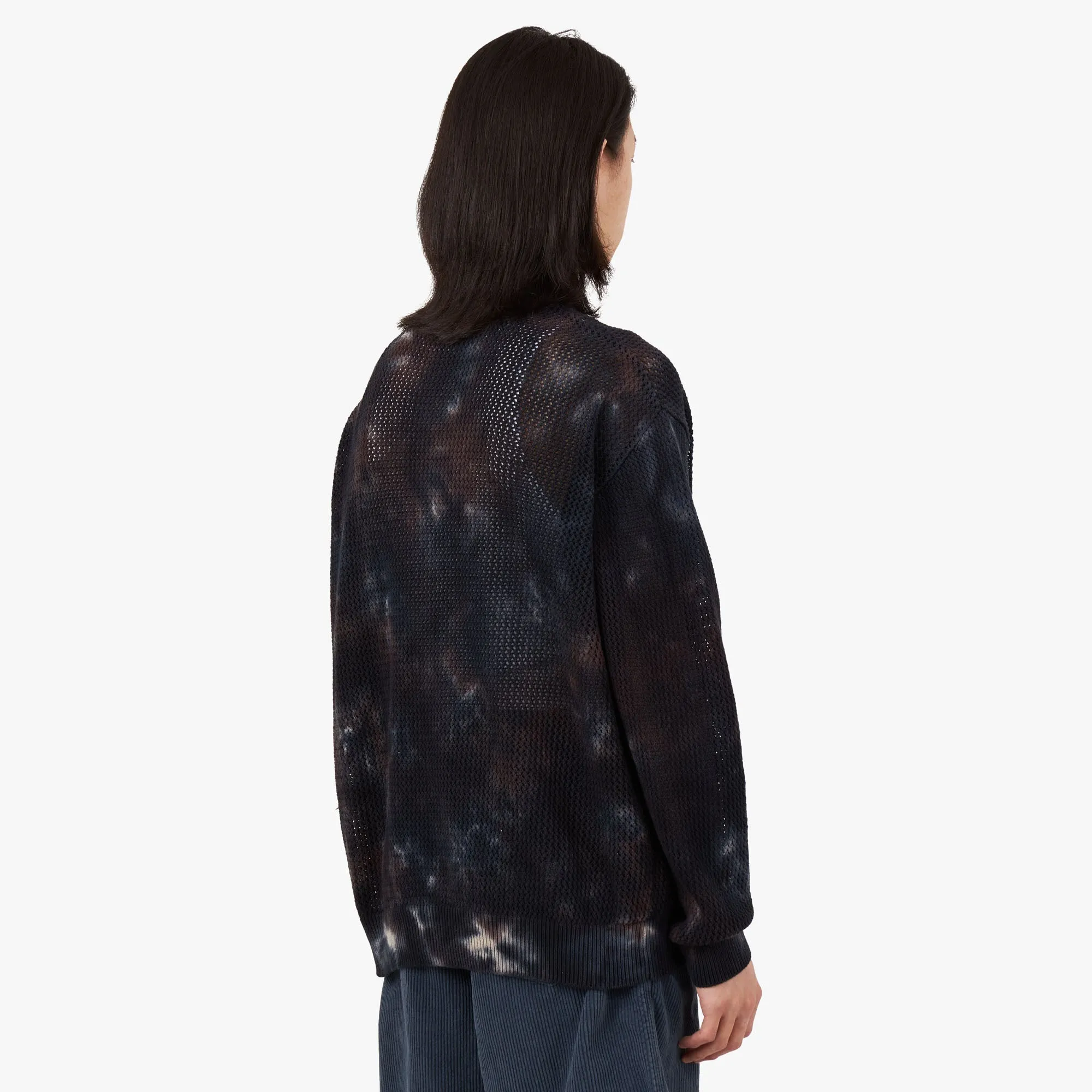 thisisneverthat Net Knit Jacket / Indigo