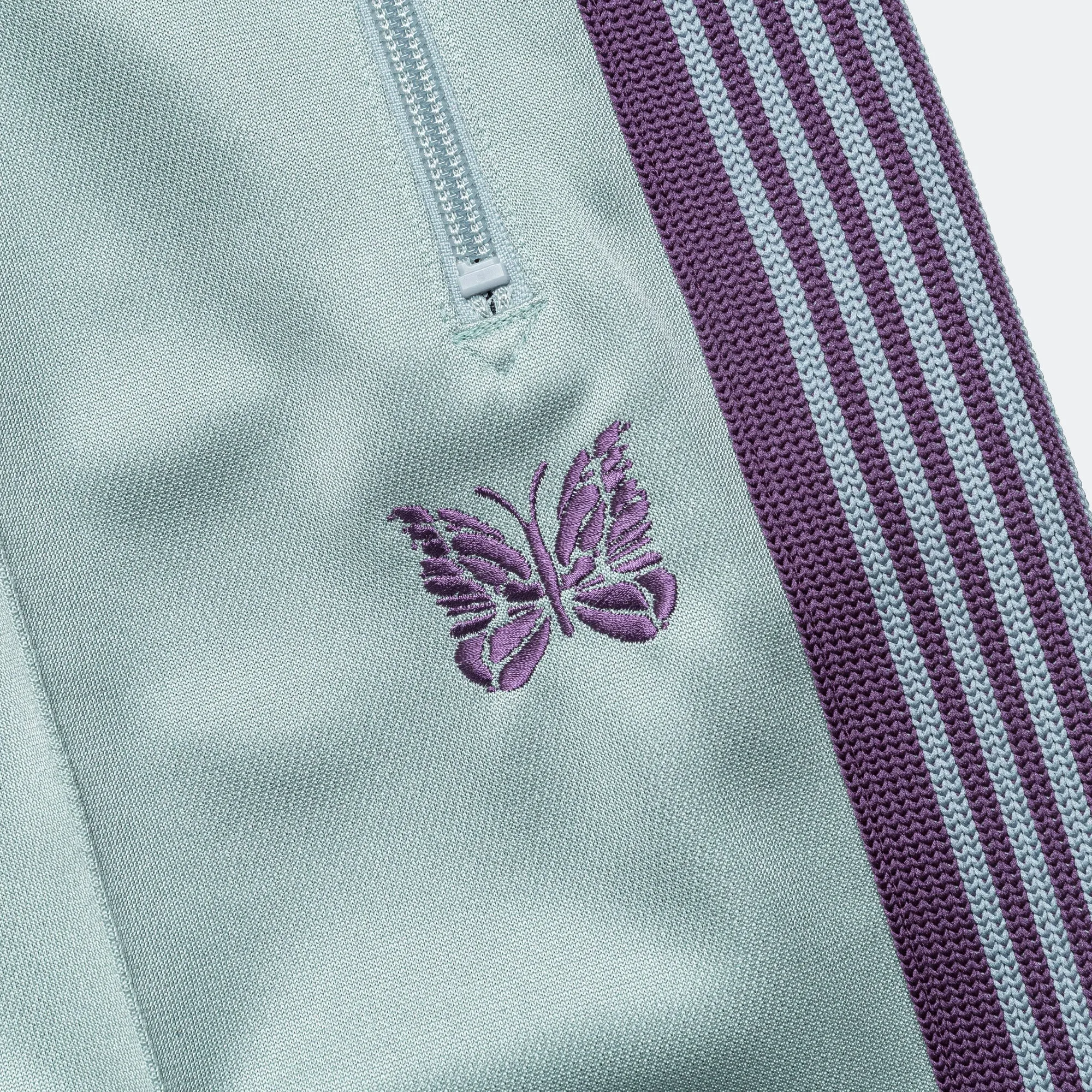 Track Pant - Sax Poly Smooth