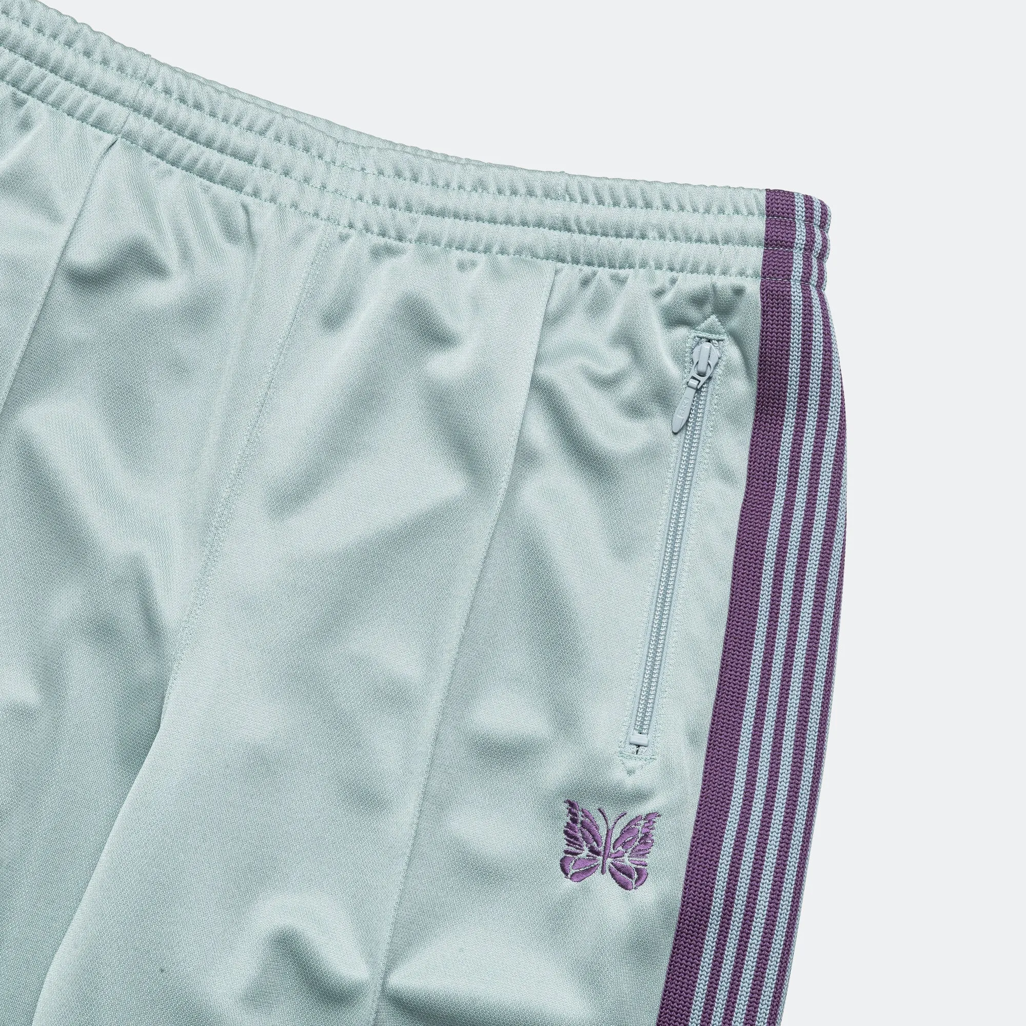 Track Pant - Sax Poly Smooth