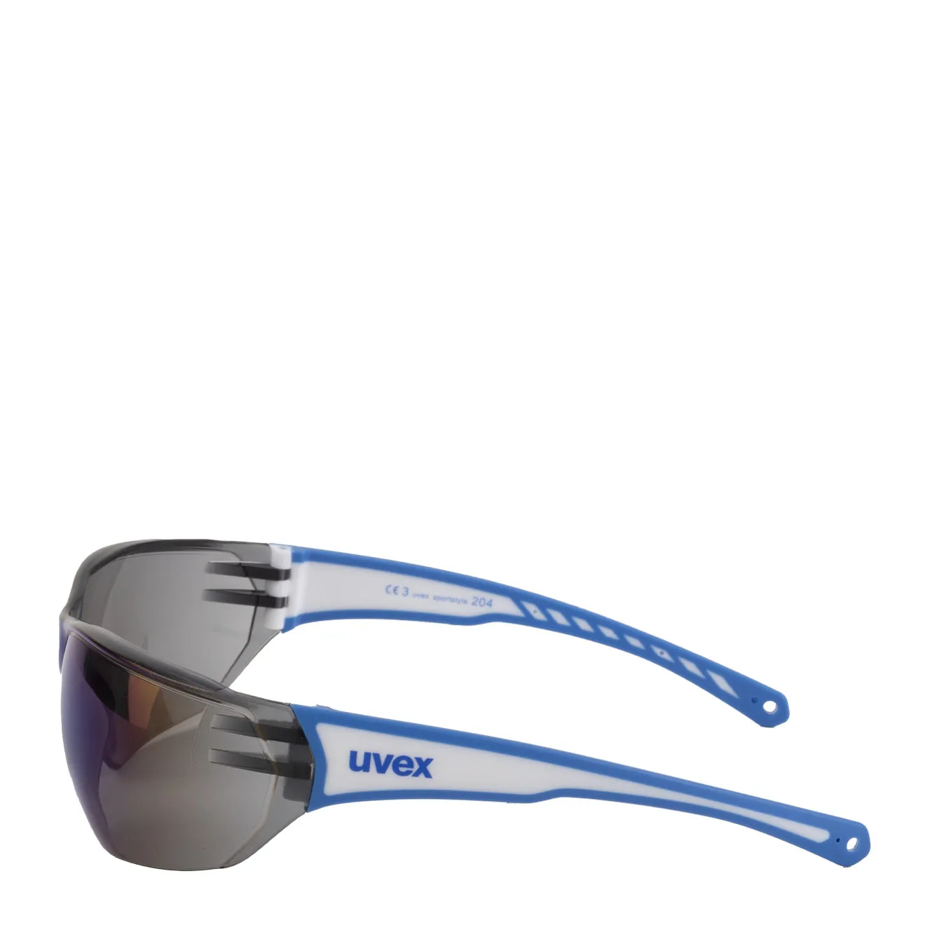 Uvex Sportstyle 204 Glasses White Blue