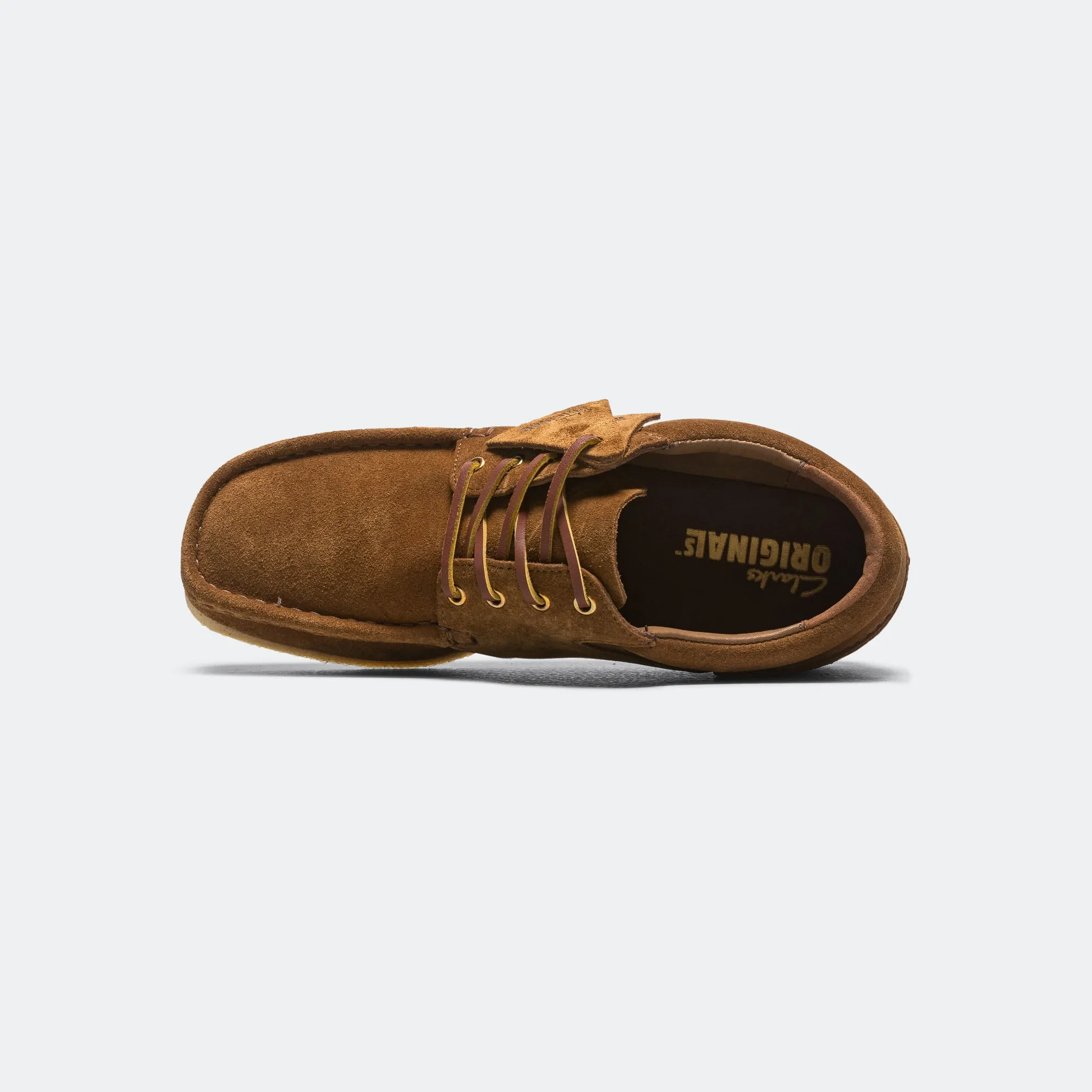 Wallabee Boat - Cola Suede