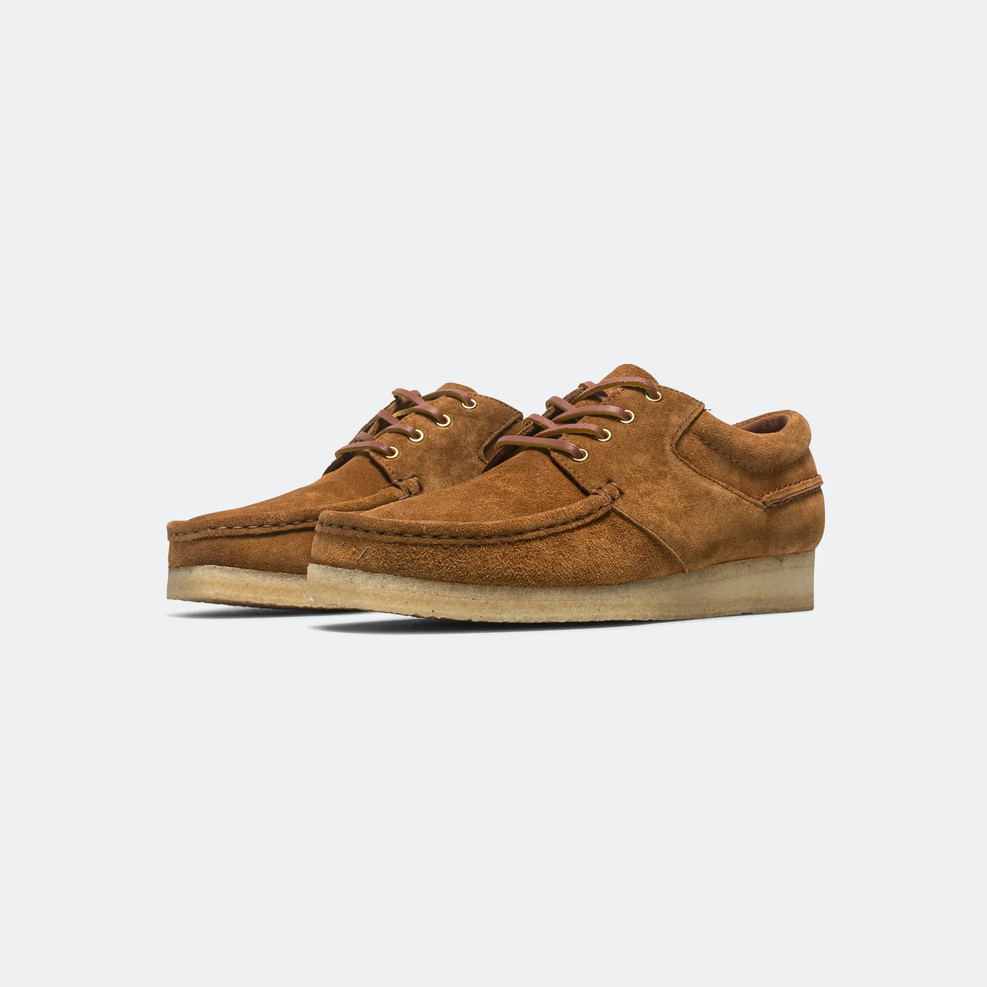 Wallabee Boat - Cola Suede