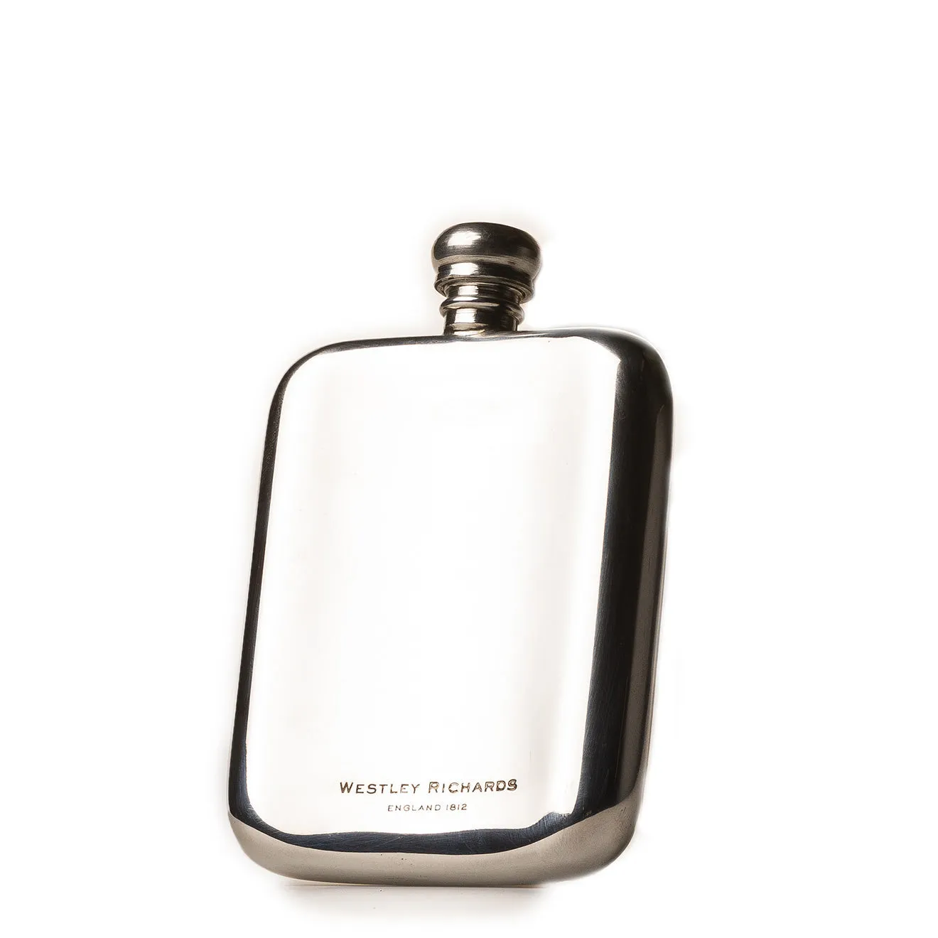 Westley Richards 5.5oz Hip Flask Mid Tan